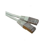 C�ble r�seau rj45 blind� adsl 5. 0m cat. 5e gris