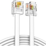 Cble tlphonique adsl rj11, prise tlphonique 6p4c haut dbit internet haut dbit mle vers mle routeur ...