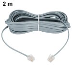 Câble téléphonique vers cordon de câble de rallonge téléphonique modulaire mâle, câble téléphonique avec ... Câble téléphonique vers cordon de câble de rallonge téléphonique modulaire mâle, câble téléphonique avec ...