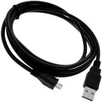 Cable universel usb vers micro - usb pour smartphone - noir