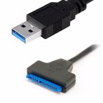 Câble usb 3. 0 sata 3 vers usb 3. 0, adaptateur jusqu'à 6 gbps pour disque dur externe ssd de 2. 5 pouces, ... Câble usb 3. 0 sata 3 vers usb 3. 0, adaptateur jusqu'à 6 gbps pour disque dur externe ssd de 2. 5 pouces, ...