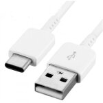 Cable usb - type c chargeur blanc pour samsung galaxy a8 / s9 / s9plus blanc couleur :