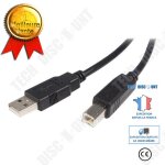 Cble usb a vers usb b 2. 0 transfert donnes haute vitesse priphriques rechargement partage multimdia ...