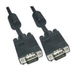 Cable vga avec ferrita, hdb15 / m - hdb15 / m, 10 m