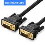 Cble vga - cble vga mle  mle, 1080p, 10m, 15 broches, cordon pour moniteur d'ordinateur de tlvision, ...