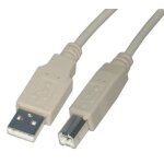Cabling� cable pour transfert de donnees - usb 2. 0 - type ab m�le / male - pour imprimante scanner ...