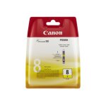 Canon cli - 8y - jaune - originale - blister - r�servoir d'encre - pour pixma ip3500, ip4500, ip5300, ...