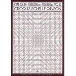 Canson papier calque pour dessin technique, a4, 70 / 75 g / m2