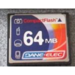Carte compact - flash 64mb dane - elec Carte compact - flash 64mb dane - elec
