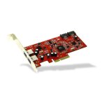 Carte controleur sata 6gb / s 2 ports internes & usb 3. 0 2 ports externes - pci - express 4x Carte controleur sata 6gb / s 2 ports internes & usb 3. 0 2 ports externes - pci - express 4x