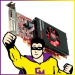 Carte graphique amd firepro v3900 1go lp pci - express displayport dvi low - profile
