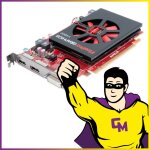 Carte graphique amd firepro v4900 1go pci - express dvi displayport high profil