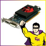 Carte graphique amd radeon hd 8490 716521 - 001 1go ddr3 pcie dp dvi low profile