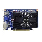 Carte graphique asus geforce gt220 512m gddr3 128bit pci express 2. 0 16x 1800mhz
