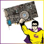 Carte graphique ati radeon x600 pro 256mo ddr pcie vga tv - out dvi high profile