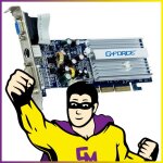 Carte graphique nvidia albatron geforce fx5200lp 128 mo agp 4x8x dvi vga s - video Carte graphique nvidia albatron geforce fx5200lp 128 mo agp 4x8x dvi vga s - video
