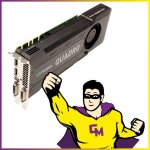 Carte graphique nvidia hp quadro k5000 699126 - 001 4go gddr5 pci - express dvi dp