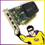 Carte graphique nvidia quadro nvs510 2go pci - e mini display - port low - profile