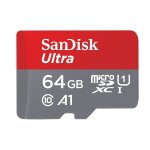 Carte mmoire sandisk ultra 64 go micro sd sdxc class 10 uhs - i 120mb / s version 2020