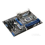 Carte m�re msi p55 - cd53 intel p55 lga 1156 ddr3 16gb atx