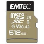 Carte micro sd emtec 512 go uhs - i u3 v3 Carte micro sd emtec 512 go uhs - i u3 v3