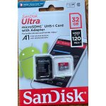 Carte sd sandisk ultra 32gb, speed : 120 mb / s