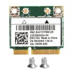 Carte wifi bluetooth, carte rseau sans fil 2, 4g 150m mini adaptateur bluetooth wifi pci - e pour dell ...