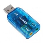 Carte son externe 5. 1 format cl usb audio micro 3d