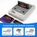 Cartouche r�tro 16 bits avec jeux fr carte sd 8 go compatible toutes r�gions