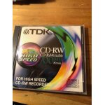 Cd - rw rewritable 700 mb 80 min tdk