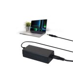 Chargeur et c�ble d'alimentation pc accsup chargeur universel pc 65w noir