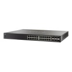 Cisco small business sg500x - 24 - commutateur - c3 - gr - 24 x 10 / 100 / 1000 + 4 x 10 gigabit sfp ...