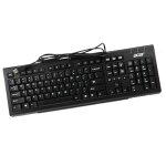 Clavier azerty noir usb acer pr1101u dk. usb1p. 02d pc keyboard 105 touches