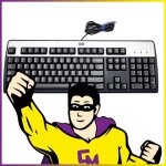 Clavier azerty ps2 hp kb - 0316 noir et argent� 106 touches keyboard