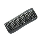 Clavier azerty ps2 samsung pleomax pkc - 700 noir 106 touches keyboard