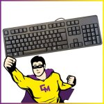 Clavier azerty usb dell sk - 8120 p / n 0c646n 0dj497 noir 106 touches keyboard