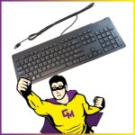 Clavier azerty usb hp tpc - c001k noir 106 touches keyboard Clavier azerty usb hp tpc - c001k noir 106 touches keyboard