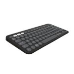 Clavier logitech pebble keys 2 k380s clavier sans fil bluetooth multidispositif - graphite Clavier logitech pebble keys 2 k380s clavier sans fil bluetooth multidispositif - graphite