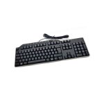 Clavier pc filaire azerty noir usb dell kb522 054njw 54njw 108 touches keyboard