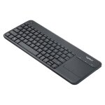 Clavier tactile sans fil logitech k400 plus - clavier - sans fil - 2. 4 ghz - fran�ais - noir