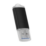 Cle usb 3. 0, 64go, en metal, couleur noire