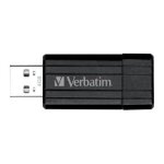 Cl usb 32go verbatim pinstripe - noir - sous blister 49064