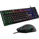 Combo krypton - the g - lab - pack clavier et souris gamer filaire r�tro - eclairage rgb