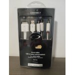 Connect research cordon idock - c�ble vid�o / audio / alimentation - usb, rca x 5 m�le pour apple dock ...