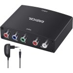 Convertisseur de composant vers hdmi, convertisseur ypbpr vers hdmi 1080p, convertisseur rvb vers hdmi, ...
