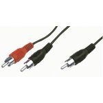 Cordon audio rca m�le vers 2 x rca m�le 3. 00m