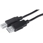 Cordon usb 2. 0 type ab m / m high speed noir - 1, 80m