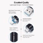 Couleur or rose taille 128 go cl usb 3. 0 otg 3 en 1, support  mmoire