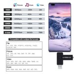 La couleur verte taille 32 aller cl� usb 3 en 1, support � m�moire 3. 0 gb , micro lecteur flash de type ...