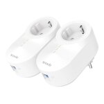 Cpl kit 1000mbps, prise int�gr�e - tenda ph6 kit - ports ethernet / gigabit, adaptateur wifi, 4k / 3d ...